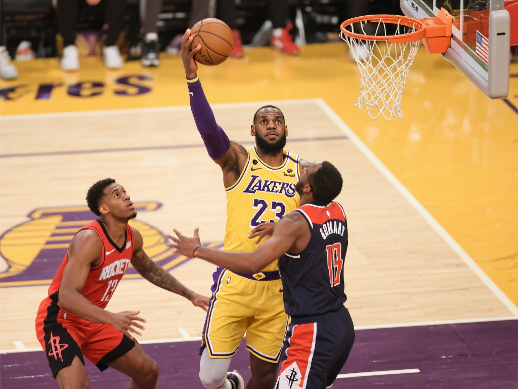 不仅如此，詹姆斯在防守端的贡献同样不可忽