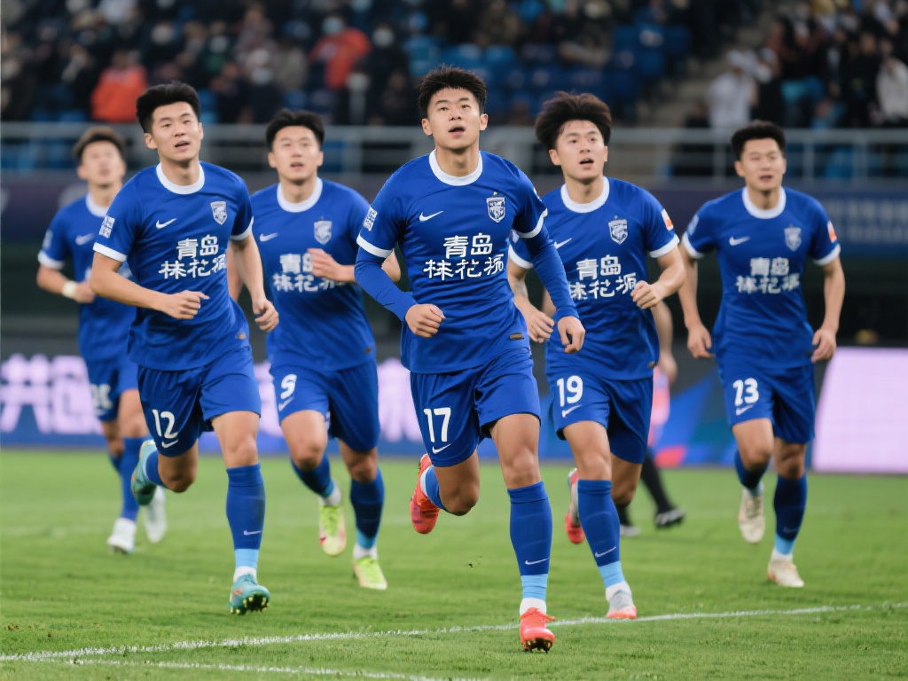近期，青岛队在某场比赛中展现了出色的竞技