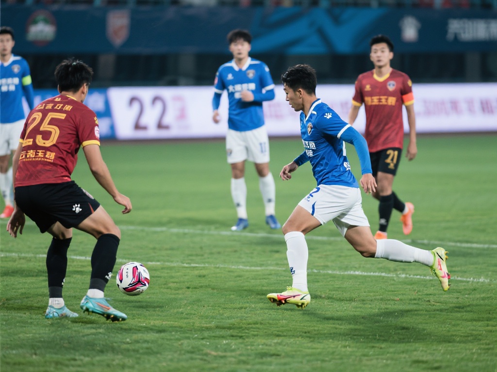 云南玉昆并未因此气馁，他们在下半场调整战