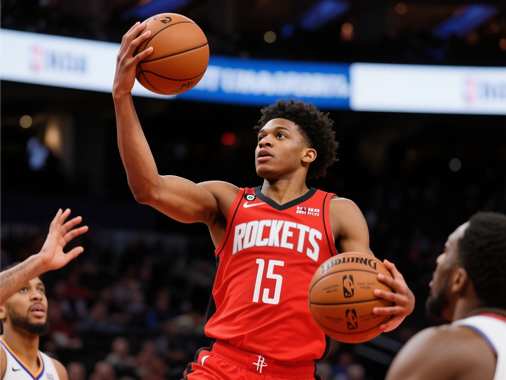 作为火箭队的新生力量，贾巴里-史密斯在本